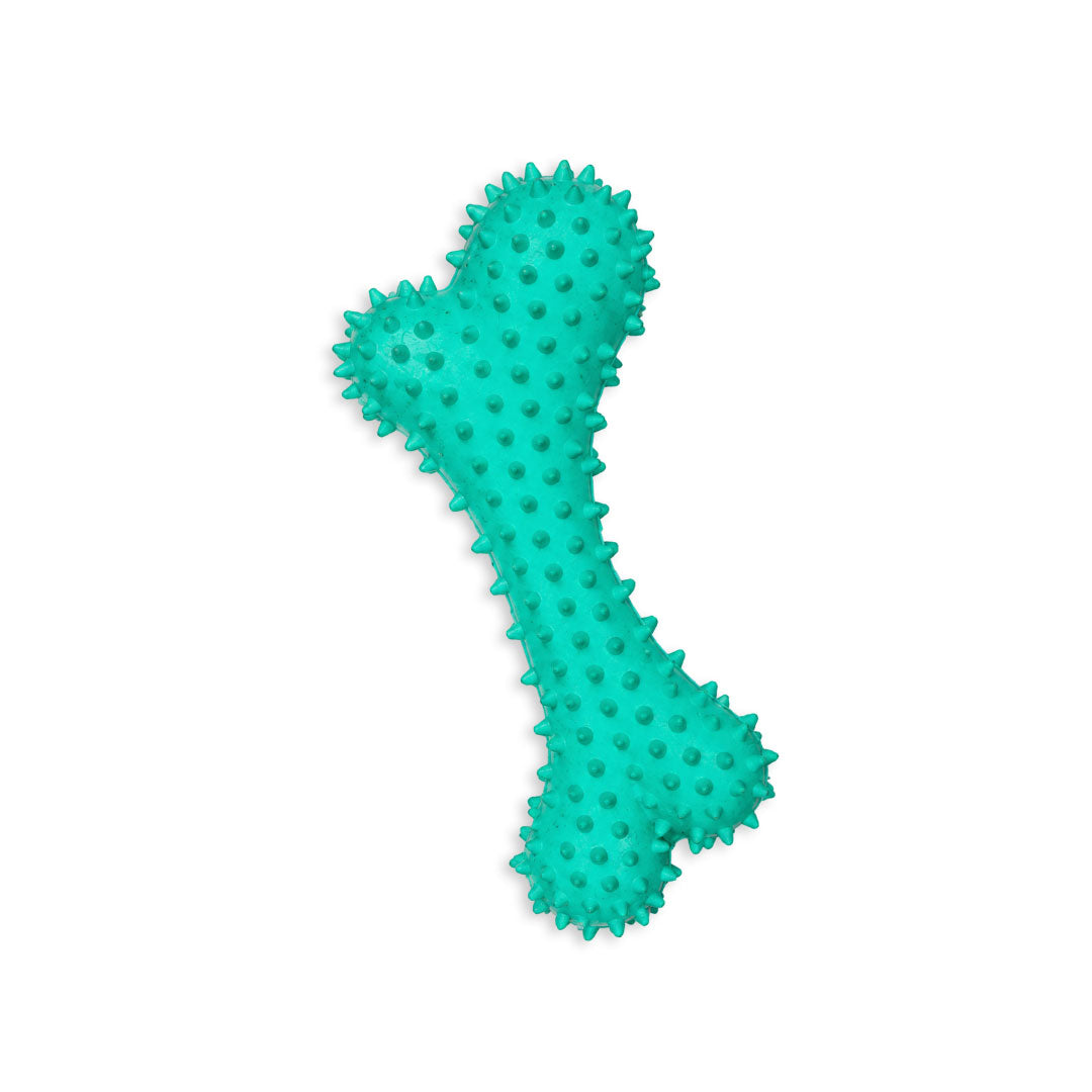Dokitti Spiky Dental Bone Rubber Chew Toy for Dogs